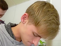 Cute blond stepbrother banged after sweet seduction