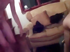 Cute college boy blows coeds cocks in gay orgy