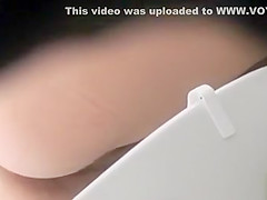 Cute girl peeing