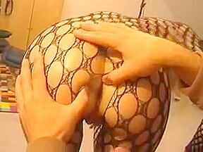 Czech Cutie Petra Pauli anal in fishnets