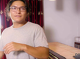 DADDY4K  Guy cant pay rent so why beautiful lassie satisfies his Step dad