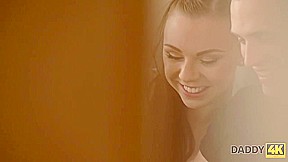 DADDY4K teen 18+ coquette gets banged by old male in multiple positions