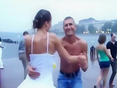 Dancing girl shows more than planned