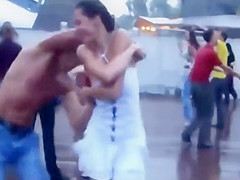 Dancing girl shows more than planned