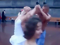 Dancing girl shows more than planned