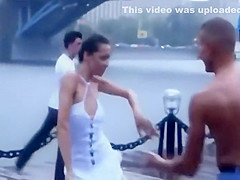 Dancing girl shows more than planned