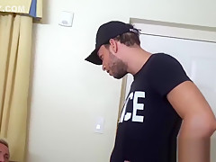 Deviant Brandon Blake strikes anal deal with gay officer