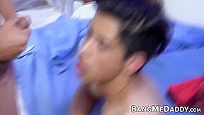 Doctor Papa Examines Teenage Patients Butt With With No Condoms Pecker