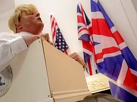 Donald Trump Theresa May Parody 480p