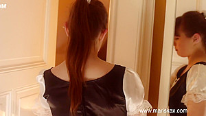 Dorian Fucking The Room Maid With Luna Rival, Mariska X And Dorian Del Isla