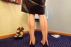 Dressing In Stockings