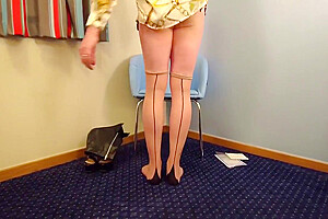 Dressing In Stockings