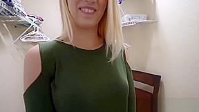 Dumbass cuckold watches his girlfriend fuck a total stranger