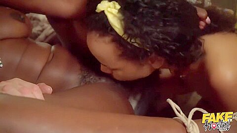 Ebony Girlfriend Cheats For Knob 2 - Z