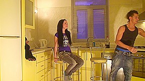Emmy in homemade sex video featuring a handsome lassie