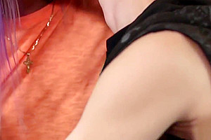 Emo teen 18+ tranny stepsis and stepbro analyzed each other