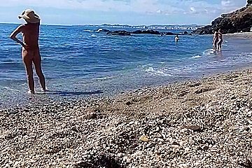 Enjoy With Me Exciting Atmosphere Of The Public Nudist Beach # Public Pee At Nudist Beach