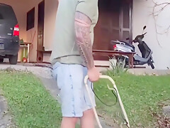 Enquanto O Marido Cortava Grama Eu Dei Escondido Para O Amigo Dele Completo No Red 5 Min - Kel Abate