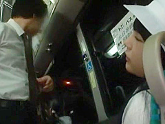 Exotic Japanese model Mamiru Momone in Amazing Public, Handjobs JAV clip