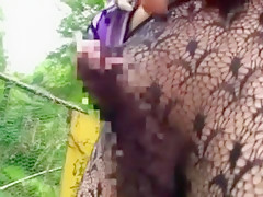 Exotic Japanese whore in Hottest Blowjob, Outdoor JAV scene