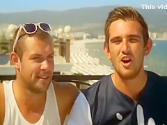 Exotic male in fabulous public sex, str8 homo porn movie