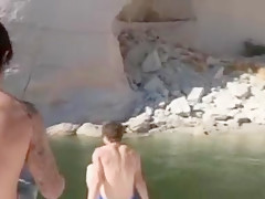 Exotic male in horny handjob, str8 gay porn movie
