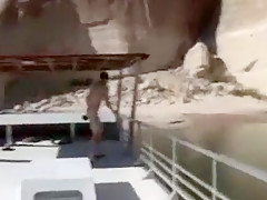 Exotic male in horny handjob, str8 gay porn movie