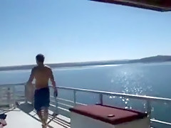 Exotic male in horny handjob, str8 gay porn movie