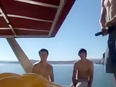 Exotic male in horny handjob, str8 gay porn movie