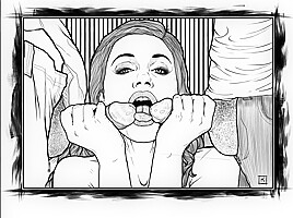 Explicit Hardcore Coloring For Adults by Artist Kramer K
