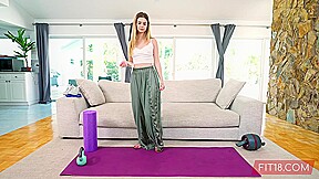 FIT18 - Molly Little - Flexible Tiny Kawaii teen 18+ Gets Creampie In POV