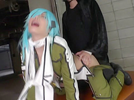 Fabulous Japanese chick Chika Arimura in Incredible fetish, cosplay JAV clip
