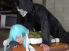 Fabulous Japanese chick Chika Arimura in Incredible fetish, cosplay JAV clip