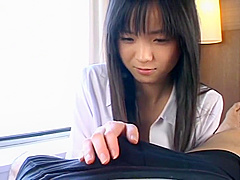 Fabulous Japanese model Sayaka Aida in Crazy POV, Handjobs JAV movie