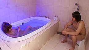Fabulous Japanese slut in Incredible Shower, MILF JAV video