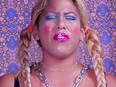 Face Pounded Flogged On Her Tongue With Sub Girl