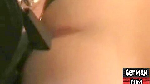 Facial German stud barebacked in amateur 3some by DILFS
