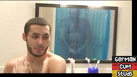 Fat amateur German DILF sucks studs cock in bedroom