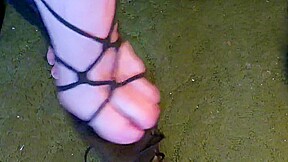 Foot fetish strip
