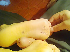 Footjob Con Mi Amiga
