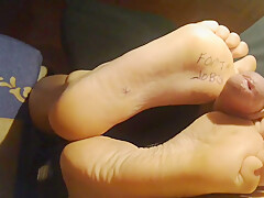 Footjob Con Mi Amiga