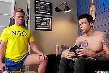 Fraternity Fantasies Prank Gone Wrong - Jayden Marcos, Jonathan Tylor And Big Dicks