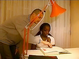French black girl sodomised by tutor