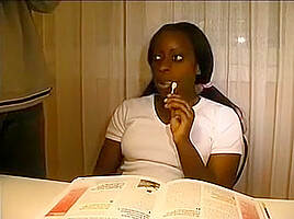 French black girl sodomised by tutor