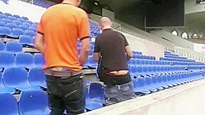 Fucked by Arab in stadium football - CrunchBoy