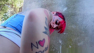 Fucked with HOT tattoed girl