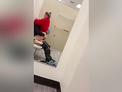 Fucking Girlfriend In A Public Changing Room