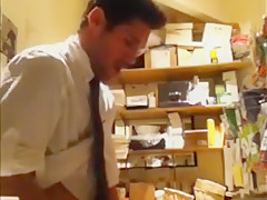 Fucking Twink In Store Stockroom