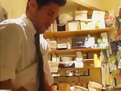 Fucking Twink In Store Stockroom