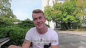 Fucks Tattooed Blond Moneyboy In Public Maglover`s Gay Porn